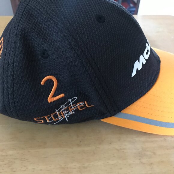 McLaren Stoffel Vandoorne 2 & Fernando Alonso 14 Embroidered Signatures Cap - Picture 2 of 7